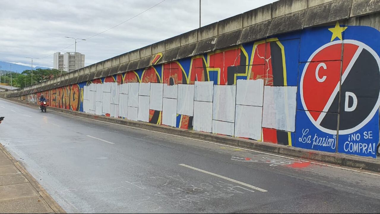 Mural Cúcuta. Tomada de Twitter de Diego Villamizar.