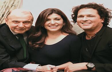 Alberto Casas Santamaría, Marcela Sarmiento y Carlos Vives.