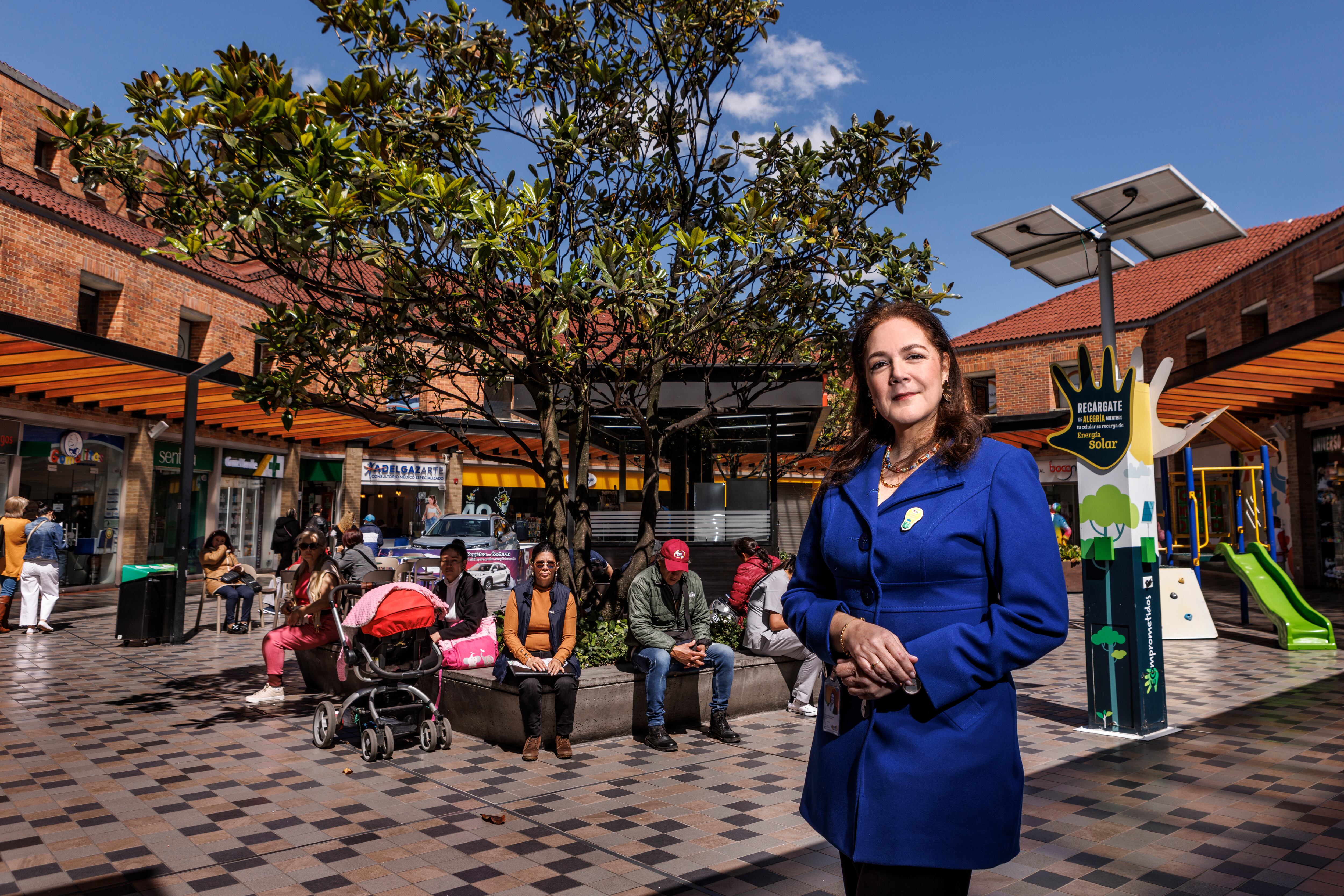 Ana Isabel Coba Osorio, gerente de Plaza de las Américas.