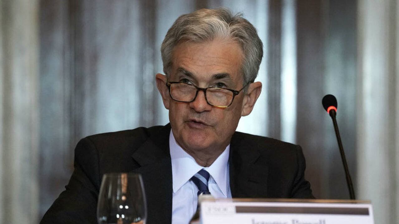 Jerome Powell, presidente de la Reserva Federal.