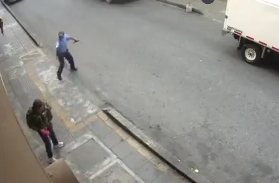 Ataque a bala en Bucaramanga.