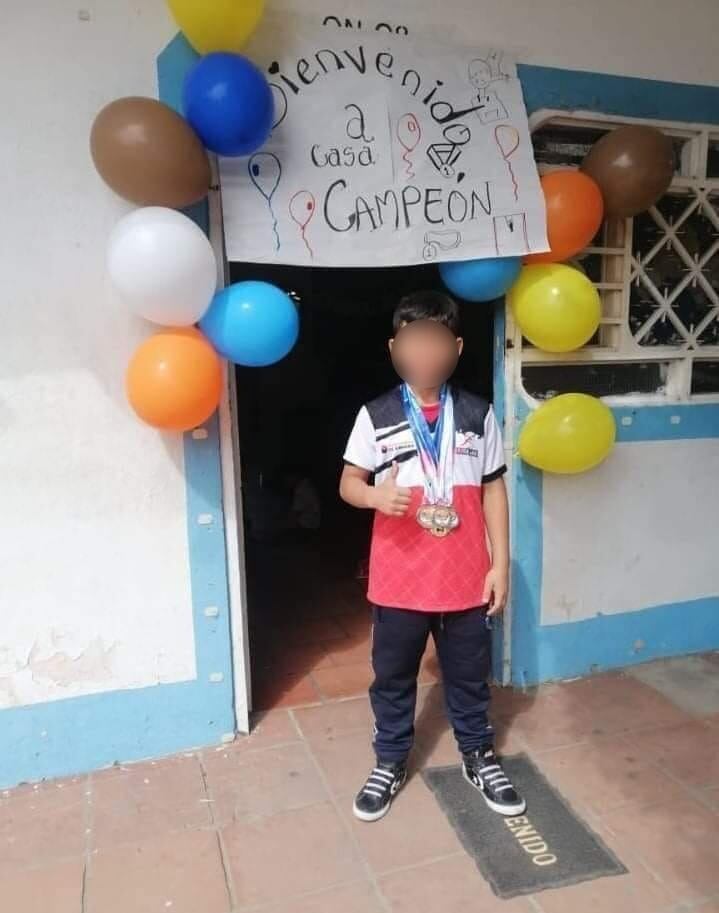 Ángel cursaba octavo grado en el municipio de El Zulia.