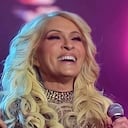 La cantante terminó matando al insecto con un certero pisotón