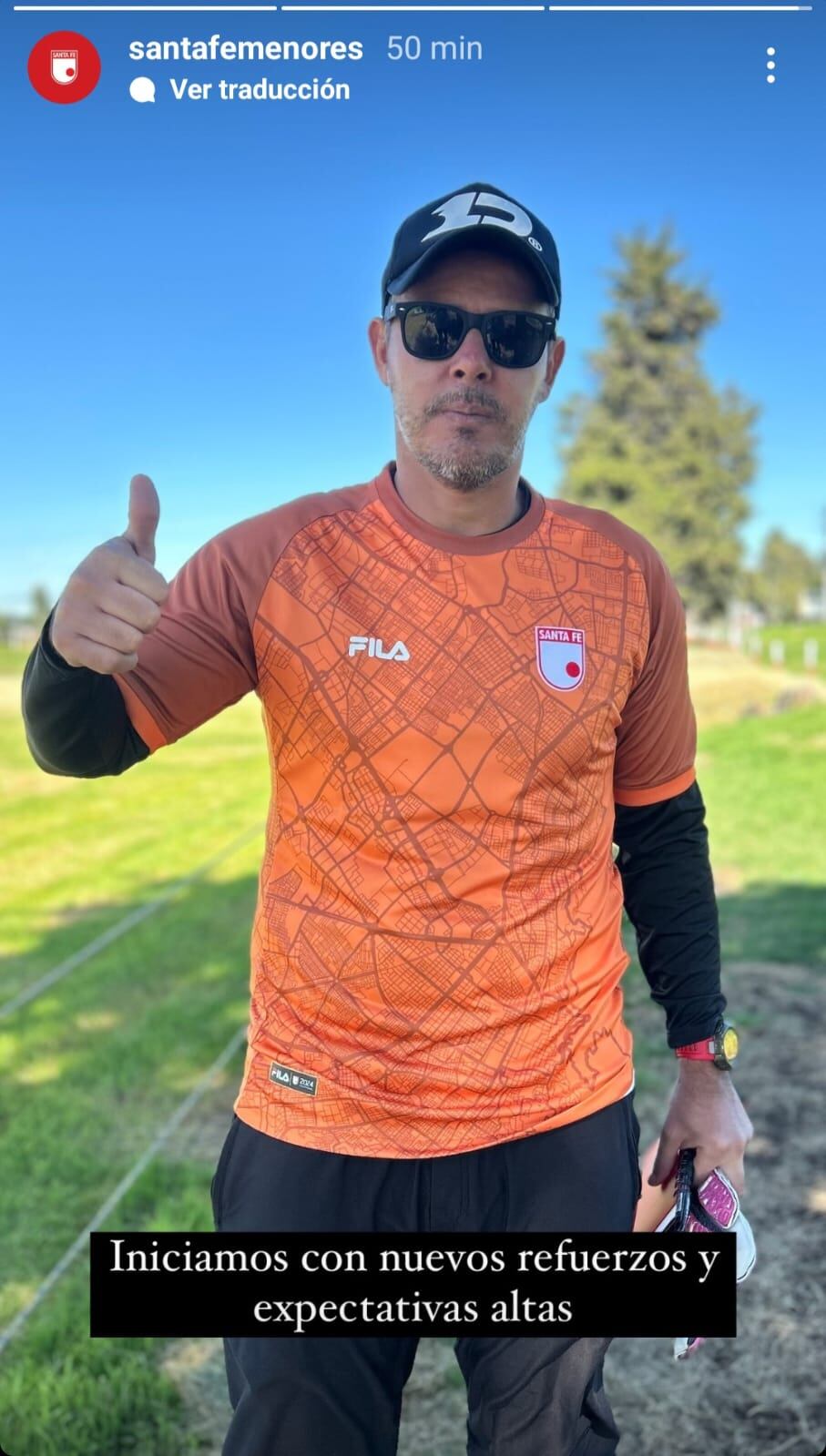 Luis Delgado trabajará en las divisiones menores de Santa Fe