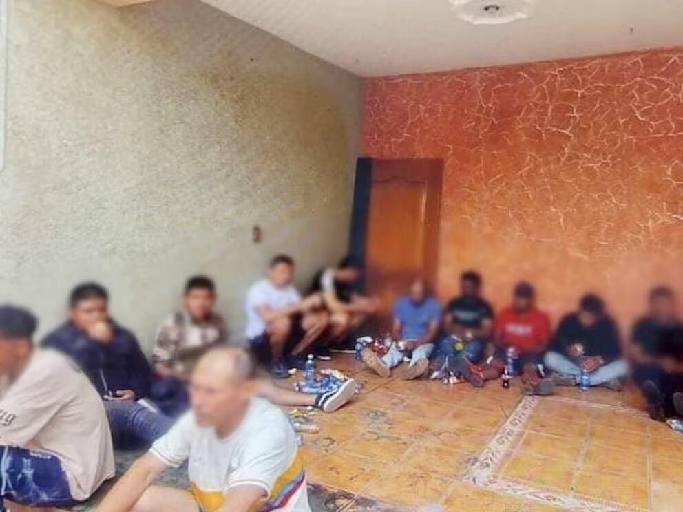 Colombianos capturados en México