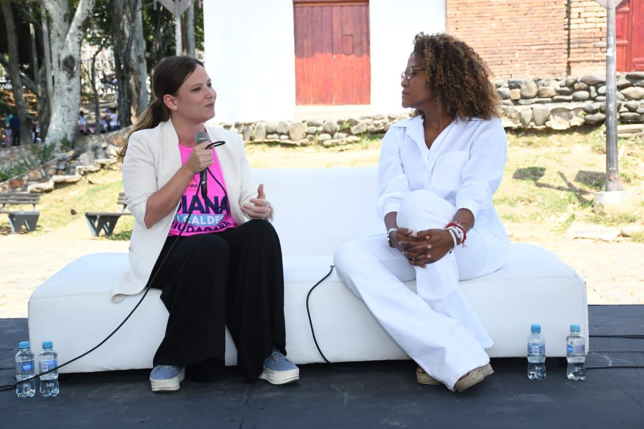 La periodista Mabel Lara se unió a la campaña de la candidata a la Alcaldía Diana Rojas como su gerente ciudadana.