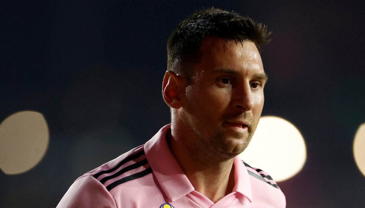 Lionel Messi salió sustituido en el minuto 37 de juego.