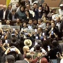 Pacto Histórico celebra aprobación de la reforma a la salud.