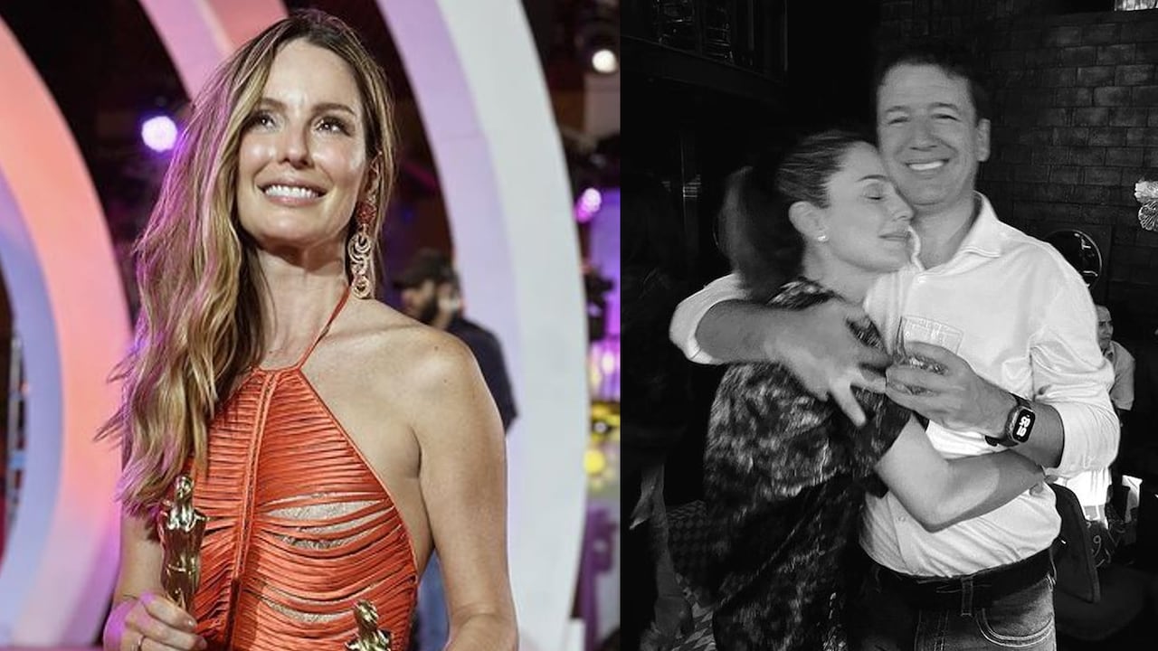 Los hermanos Bahamón demuestran su cariño hasta en los momentos más solemnes. Fotos: Instagram @claudiabahamón.