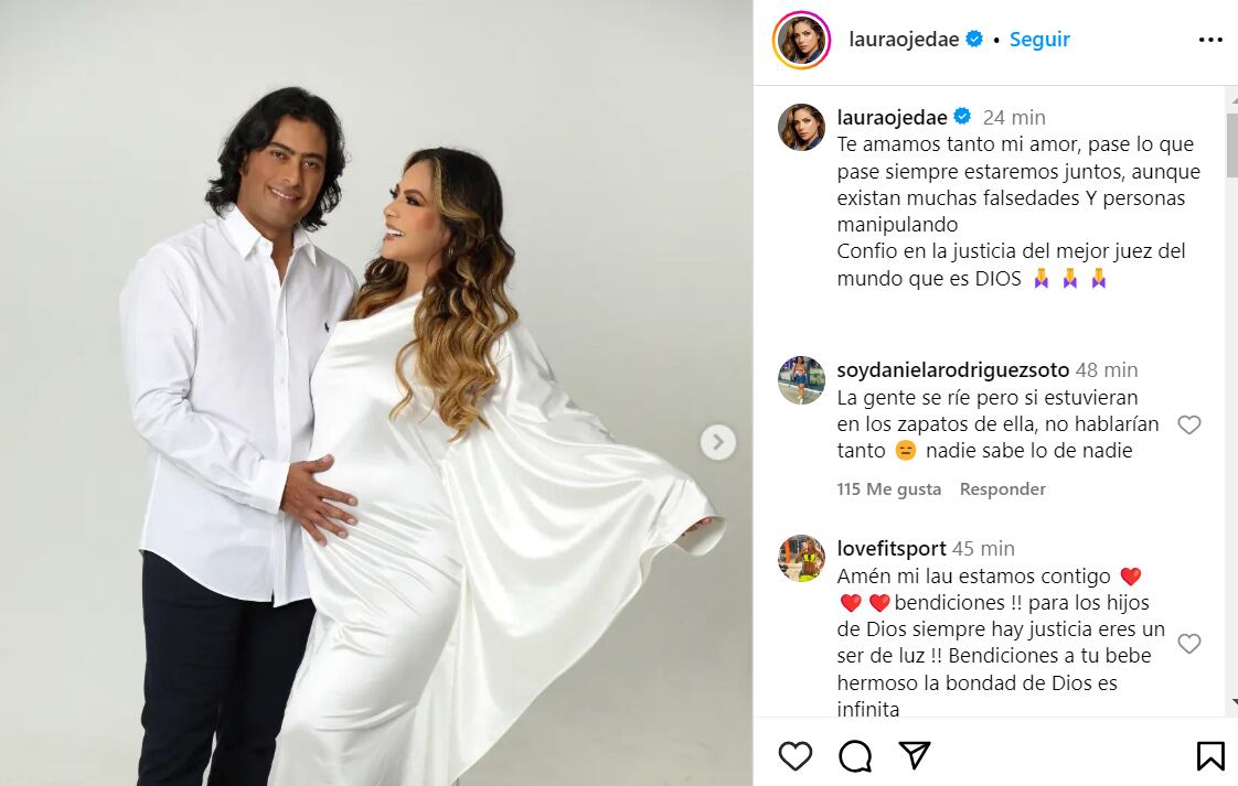 Laura Ojeda, esposa de Nicolás Petro le envió sentido mensaje antes de iniciar la audiencia de imputación de cargos.