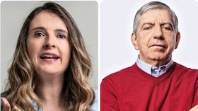 Antonio Navarro (copresidente de la Alianza Verde), Paloma Valencia y César Gaviria.