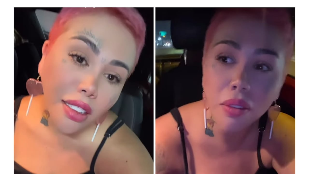 Así quedó el corte de la influencer colombiana.