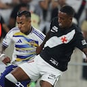 Destacada asistencia de Sebastián Villa ante Vasco da Gama.