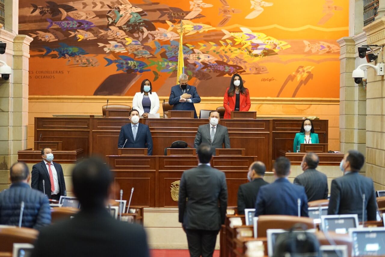 Moción de censura contra ministro de Defensa en la Cámara de Representantes