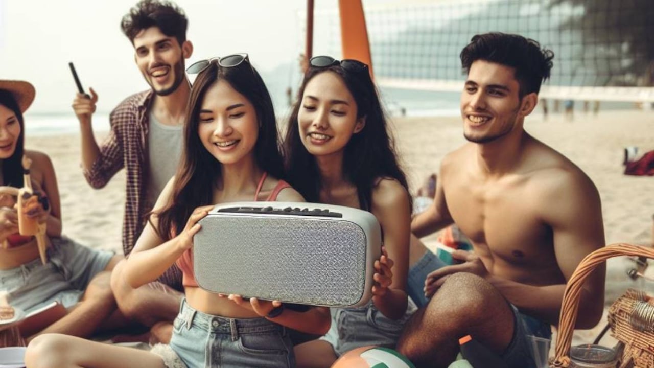 No todos los parlantes portátiles tienen buen sonido en espacios exteriores.