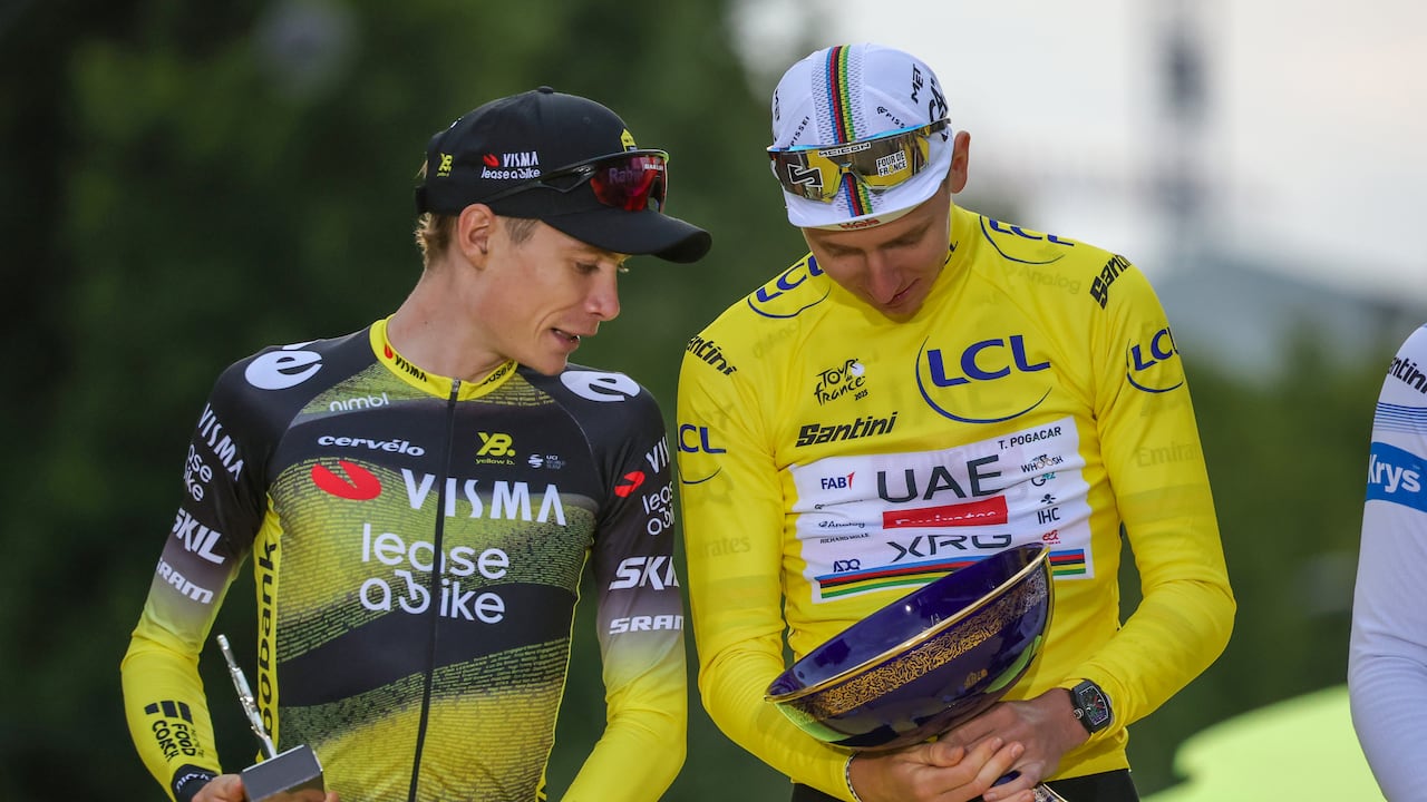 Tadej Pogačar va por su quinto título en el Tour de Francia, que sería el tercero de manera consecutiva.