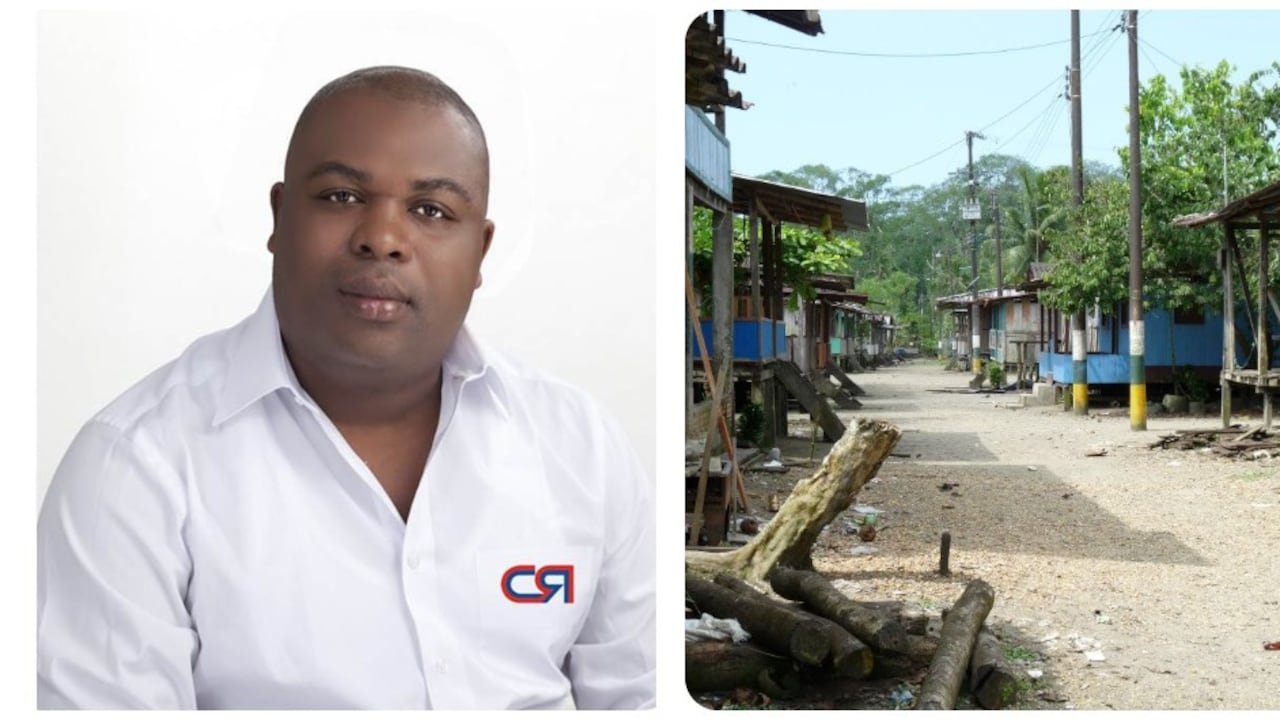 El alcalde de Istmina, Chocó, Jaison Mosquera, y los pueblos desolados del Chocó.
