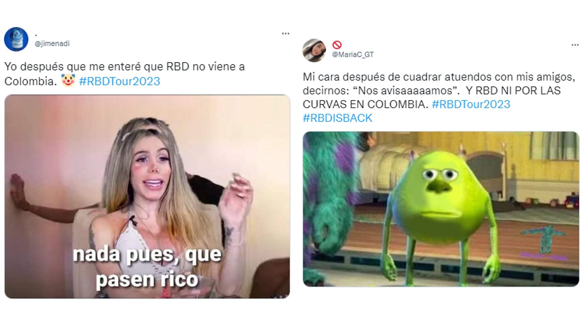 Memes de Twitter.