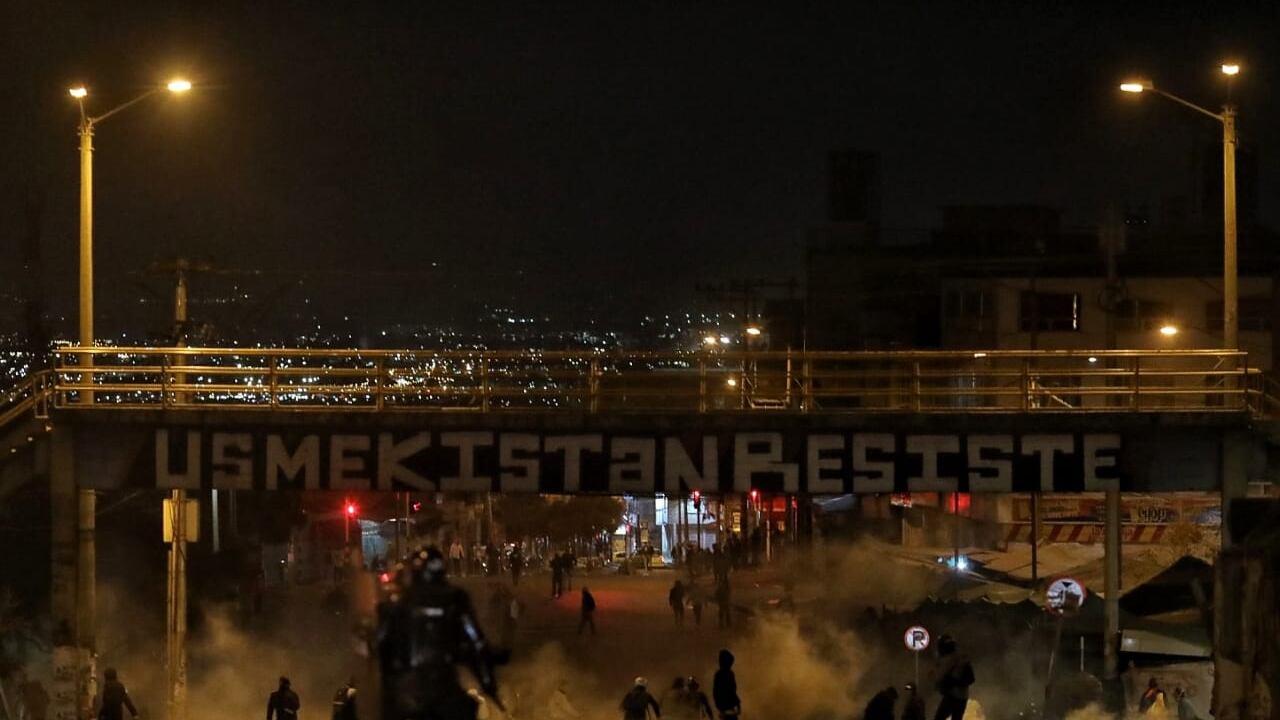 Bogotá: nuevamente jornada del paro nacional terminó en vandalismo y una persona fue capturada