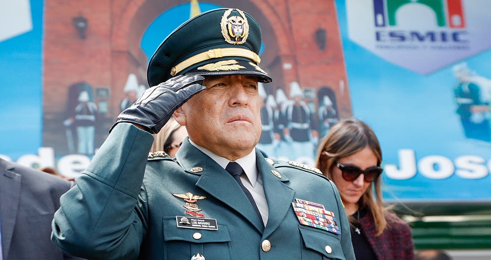 general luis fernando navarro Comandante general de las FF. MM.