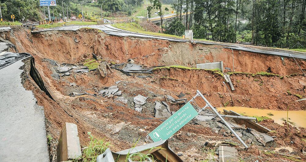 Las lluvias han ocasionado alrededor de 475 movimientos en masa. Y, aunque las autoridades tratan de buscar salidas a la crisis, se estima que las pérdidas son millonarias.