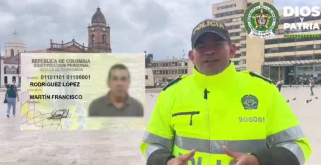 Con esta cédula pretendía engañar a los funcionarios del banco.