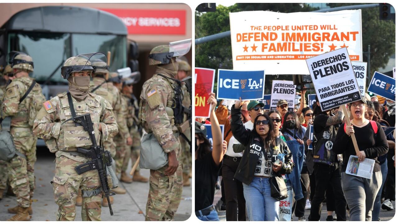 La Guardia Nacional hace presencia en Los Ángeles