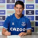 James Rodriguez, nuevo jugador del Everton.