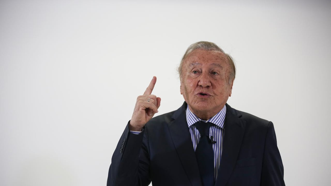 El candidato presidencial Rodolfo Hernández