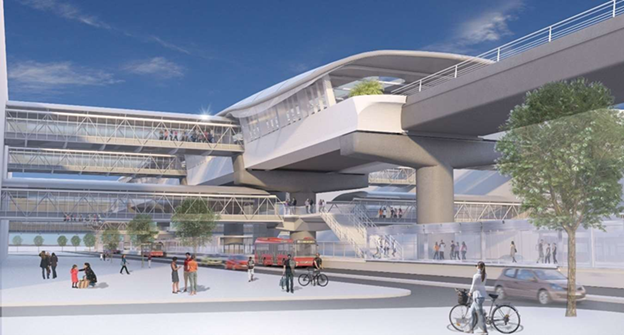 Así será una de las estaciones de la primera línea del metro en el lugar de la estación Sena del Transmilenio.