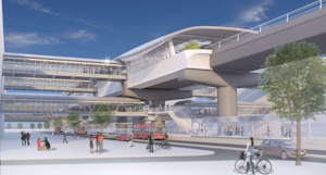 Así será una de las estaciones de la primera línea del metro en el lugar de la estación Sena del Transmilenio.