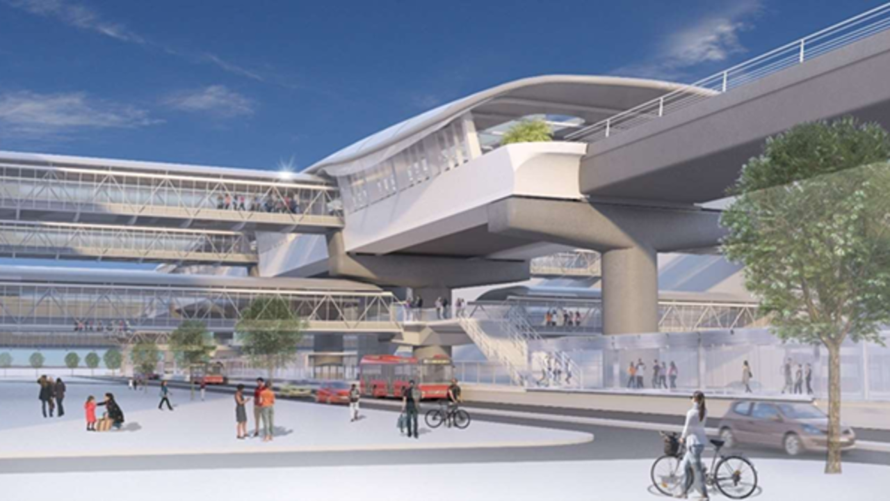 Así será una de las estaciones de la primera línea del metro en el lugar de la estación Sena del Transmilenio.
