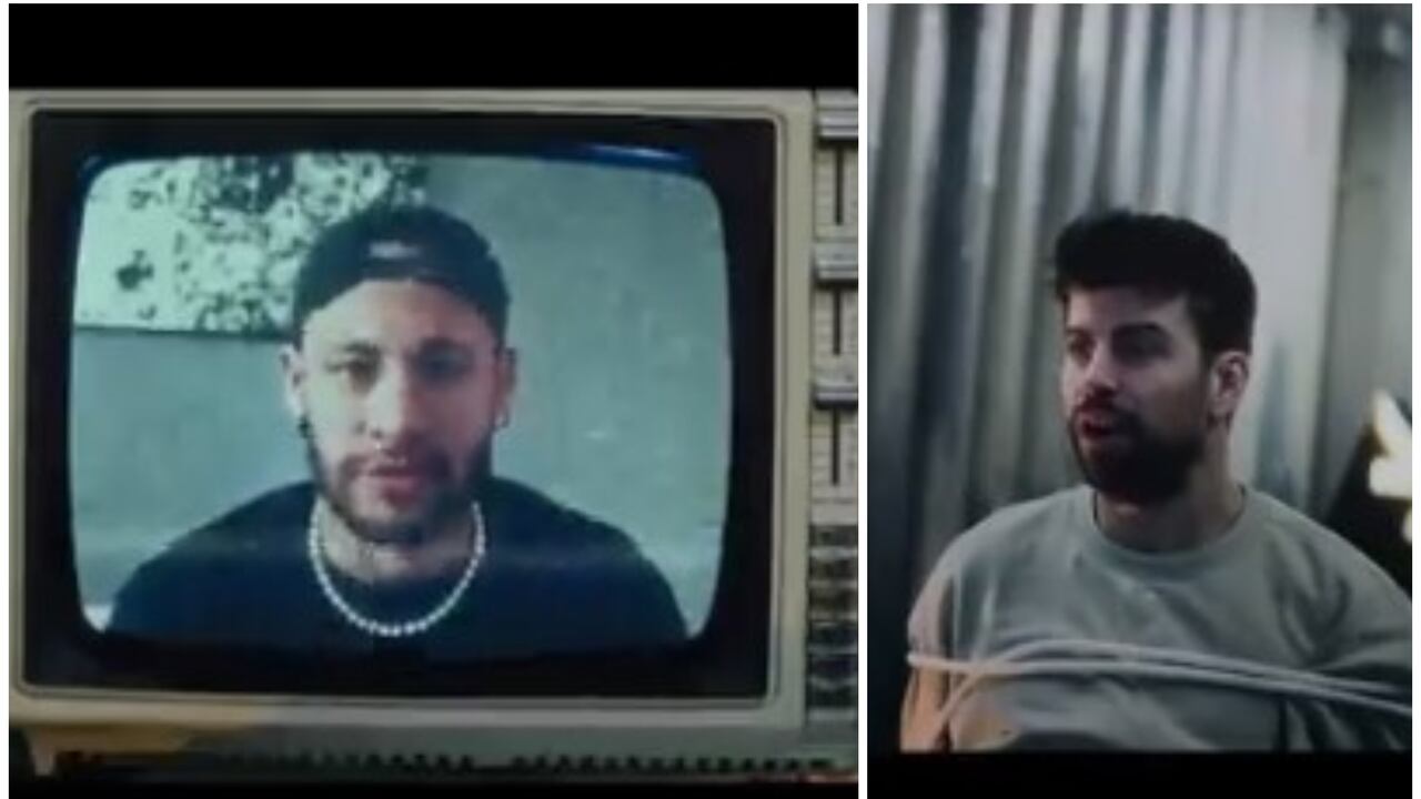 Neymar y Piqué, en video similar a una escena de 'Saw'