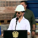 Presidente Abelardo De La Espriella en Buenaventura.