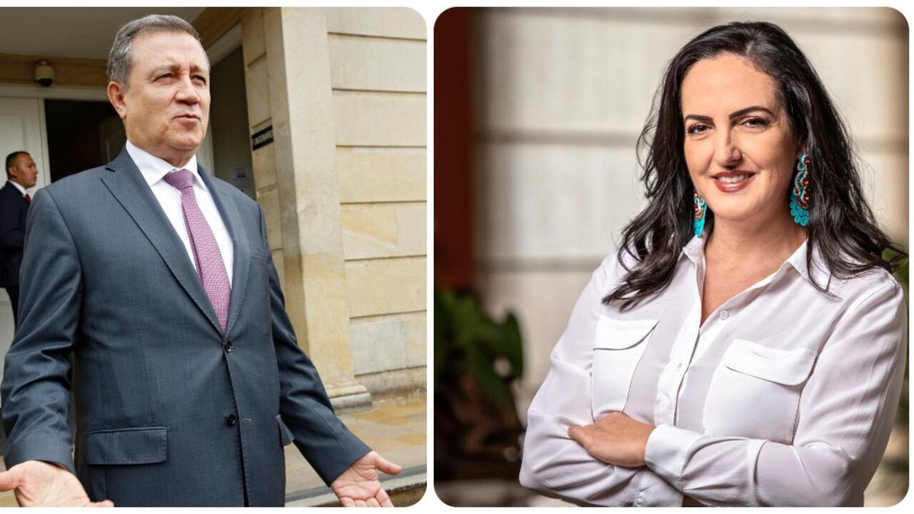 Ernesto Macías y María Fernanda Cabal.