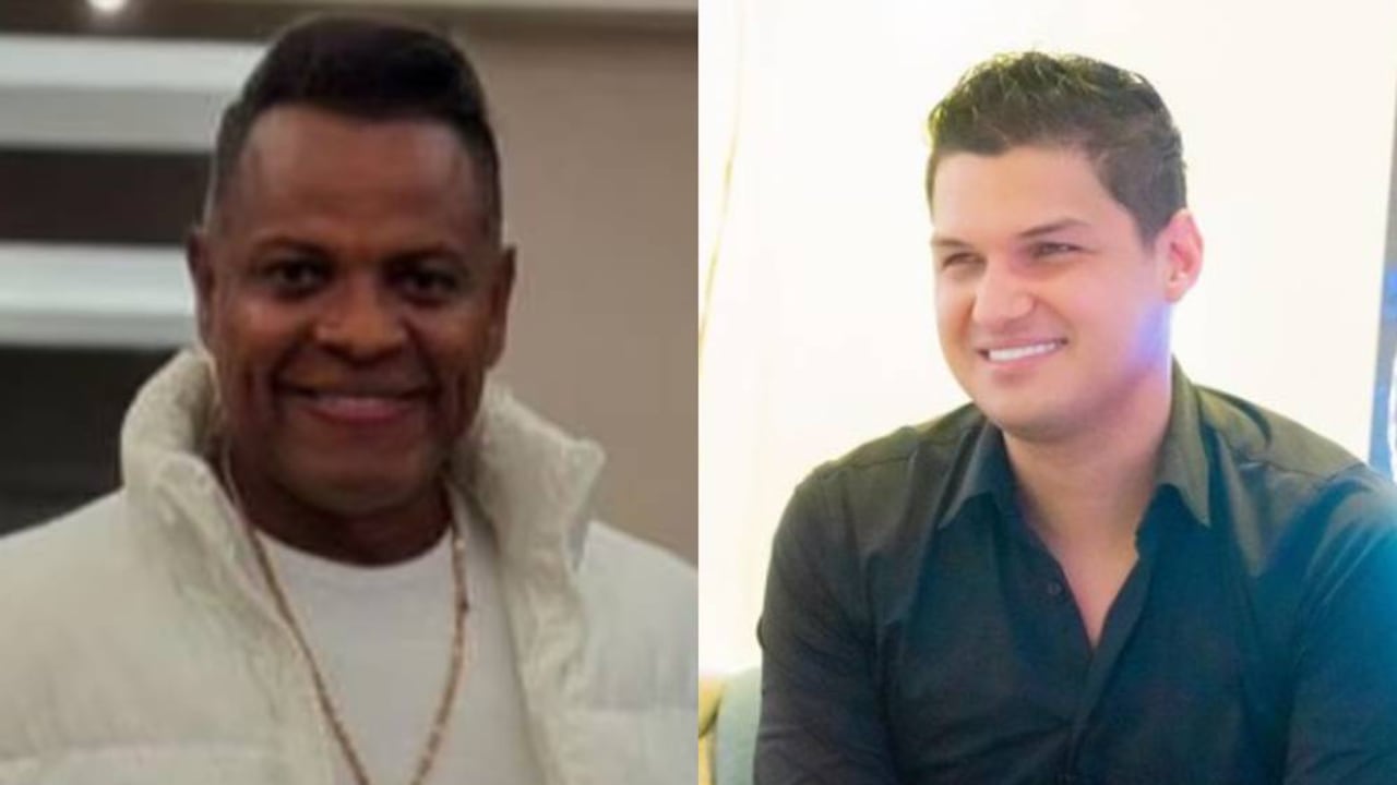 Elder Dayán y Omar Geles compartieron semanas atrás, antes de la muerte del compositor.