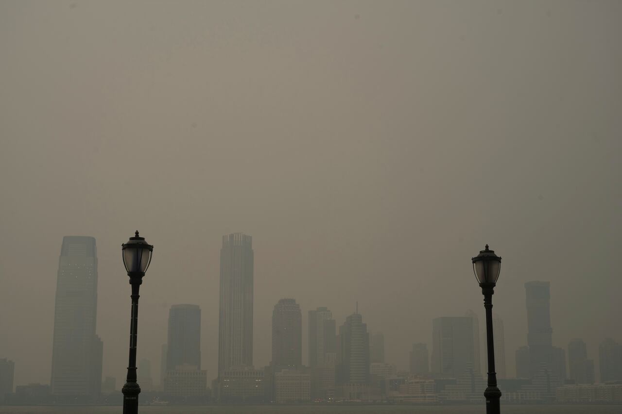 Incendios forestales en Canadá Nueva York