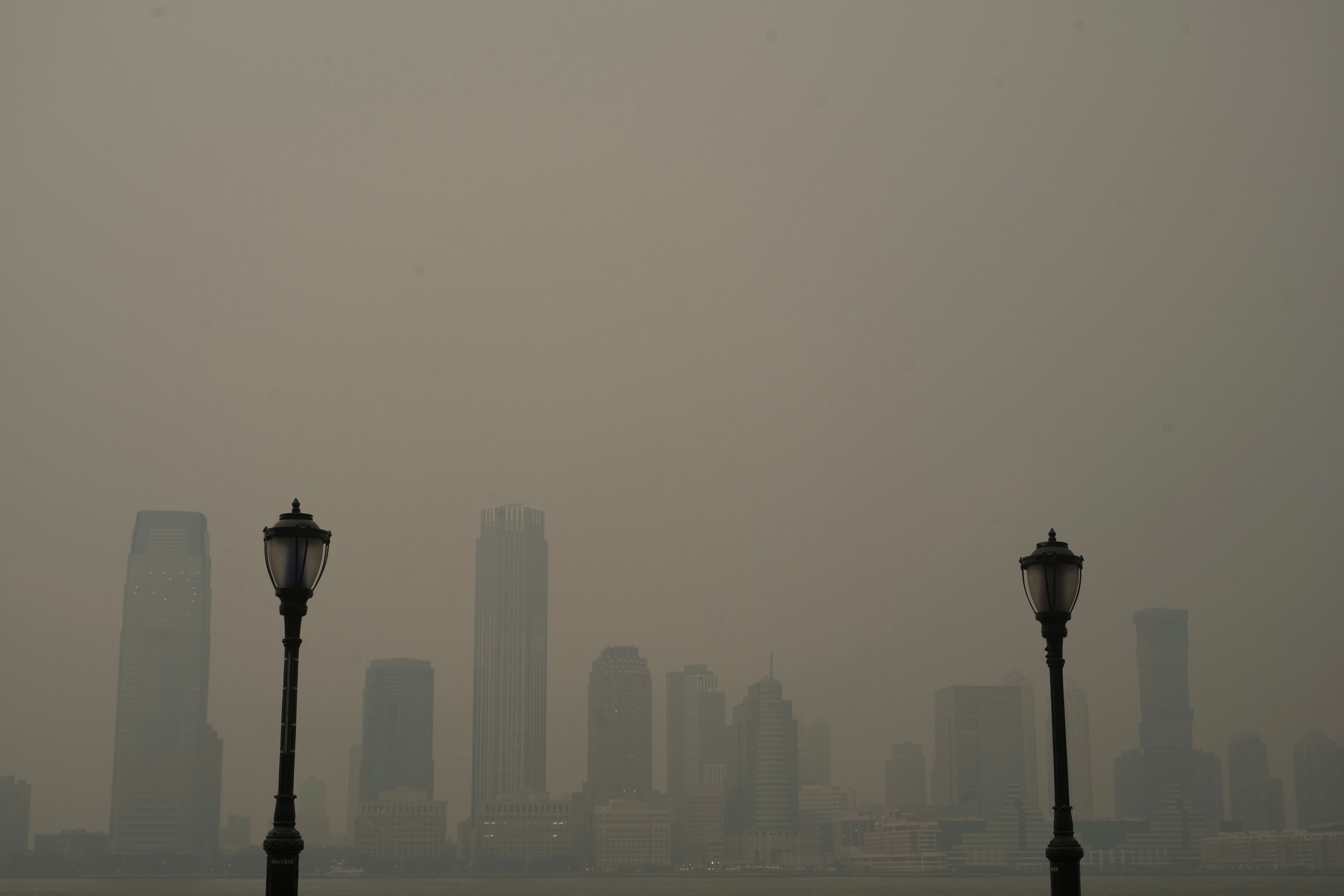 Incendios forestales en Canadá Nueva York