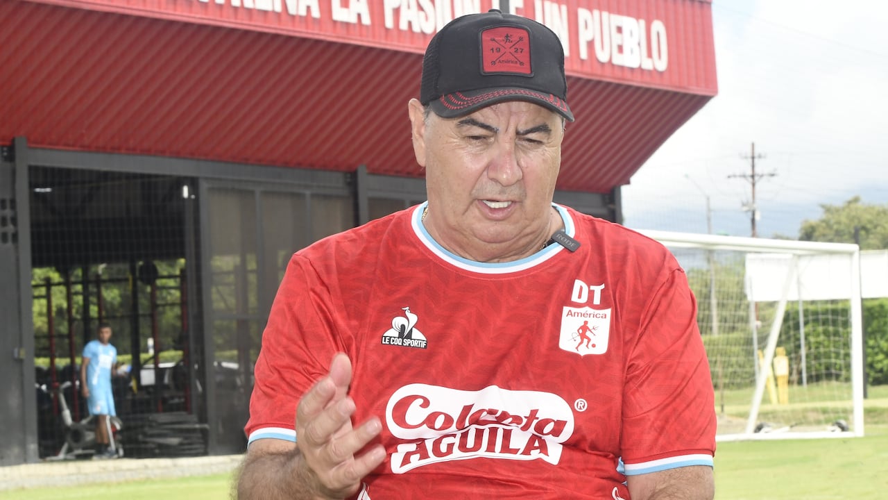 Jorge "Polilla" Da Silva, entrenador de América de Cali