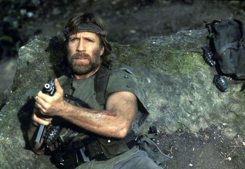 Chuck Norris, famoso actor (Photo by The Cannon Group / Golan Globus / Collection ChristopheL via AFP)