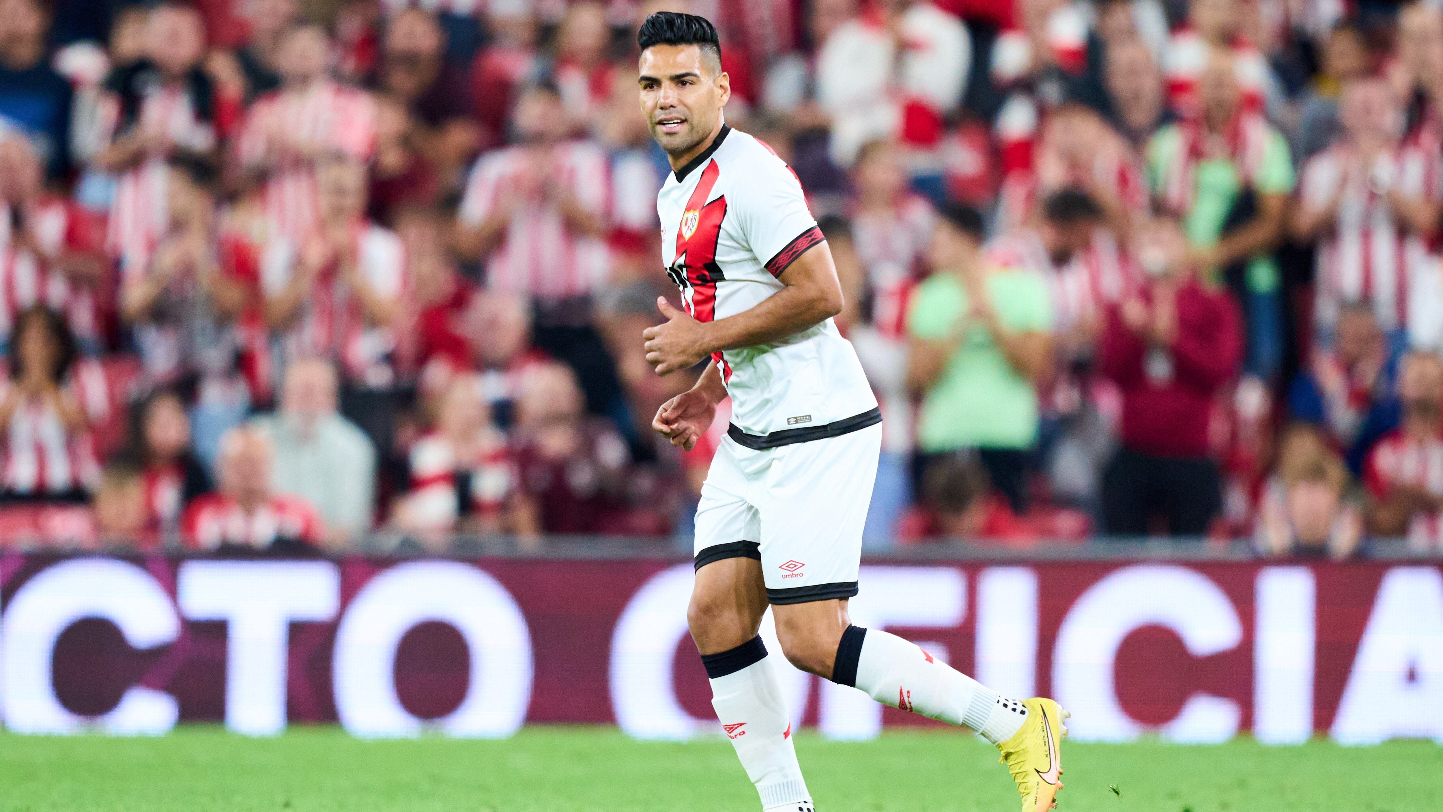 Radamel Falcao García, jugador del Rayo Vallecano.