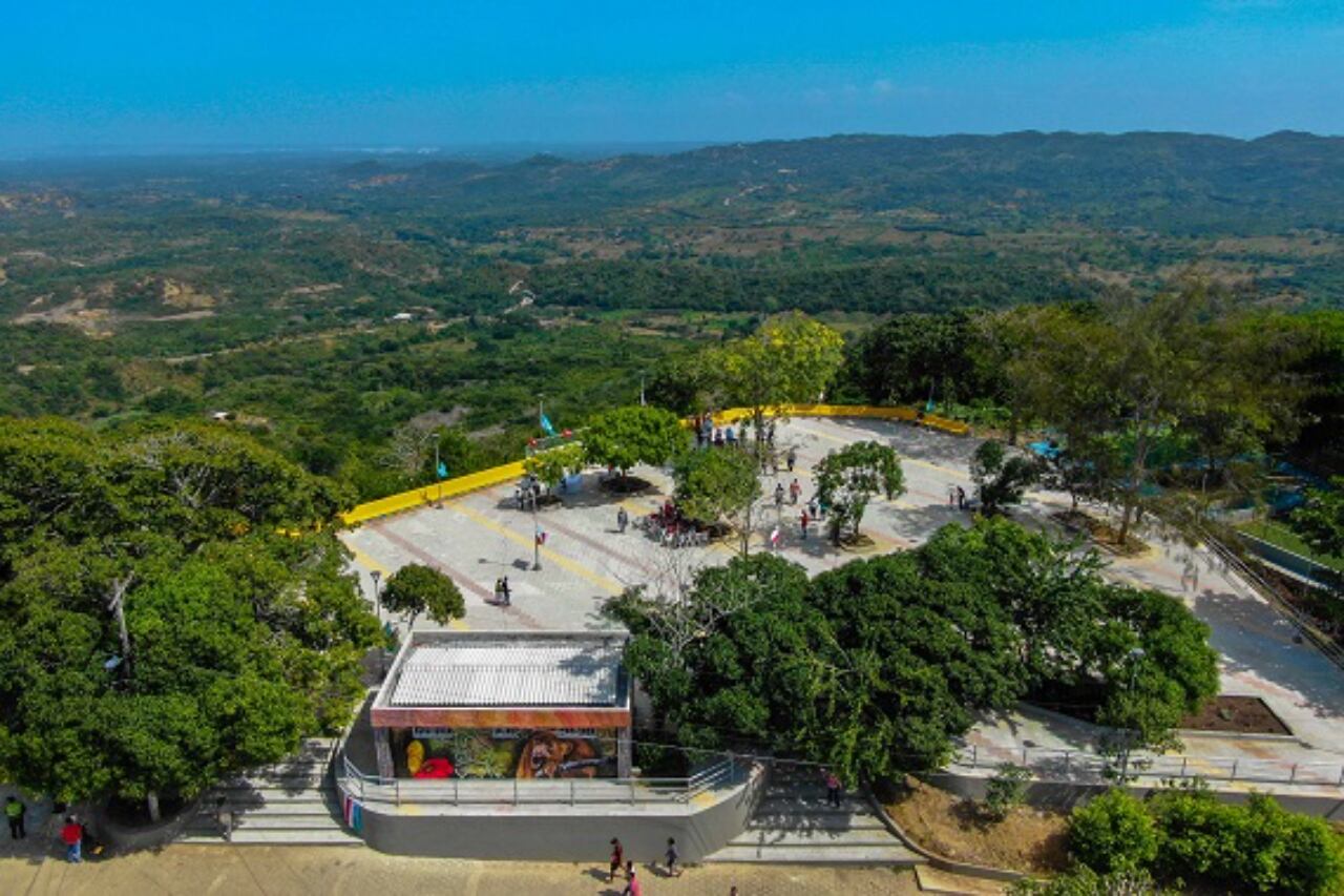 Parque mirador de Tubará.
