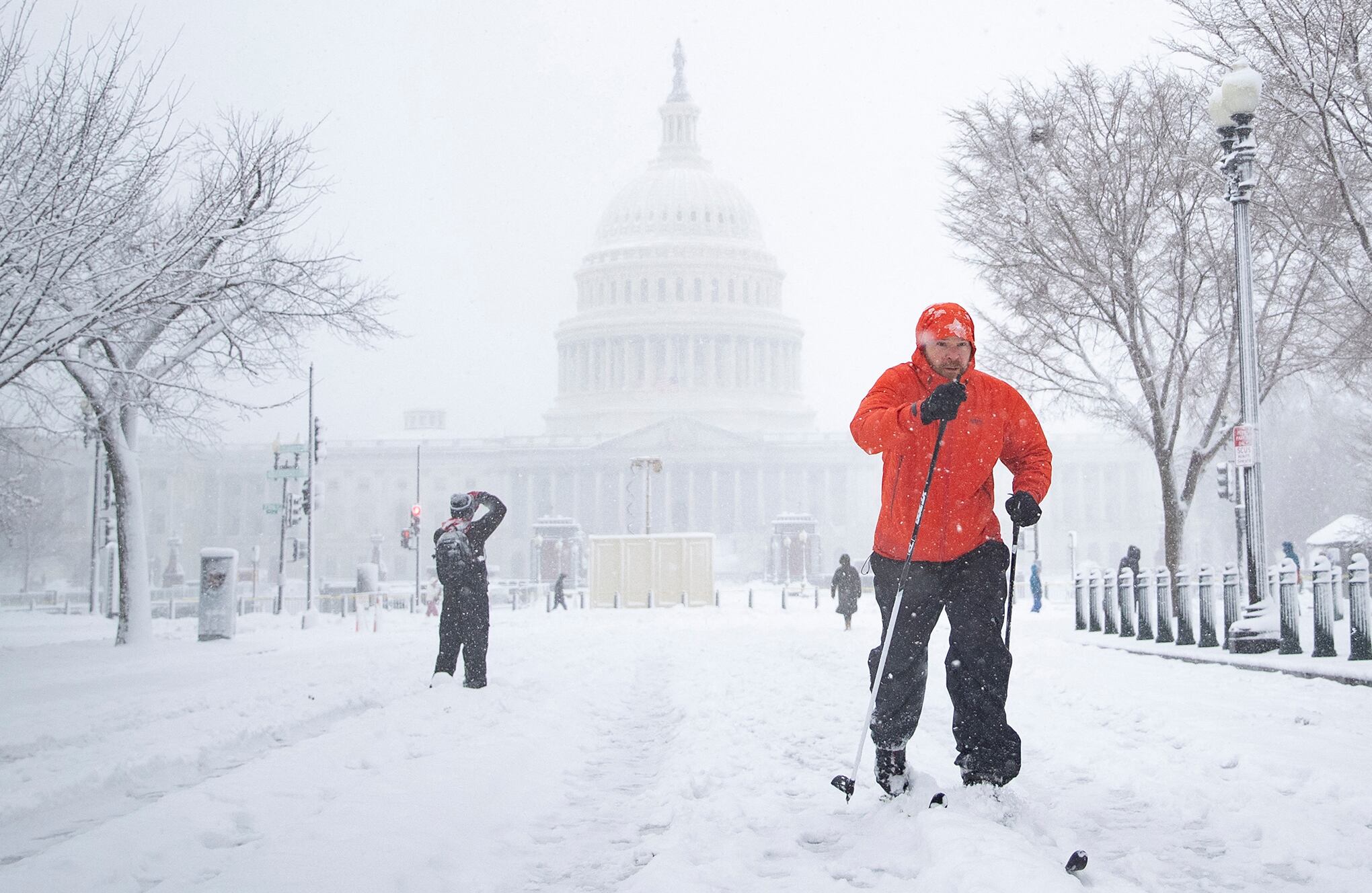 Washington se viste de blanco