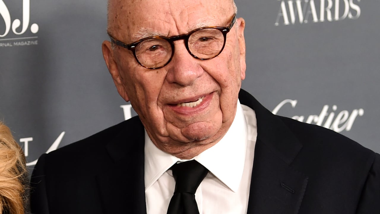 Rupert Murdoch en un evento en Nueva York el 1 de noviembre de 2017. . (Evan Agostini/Invision/AP)