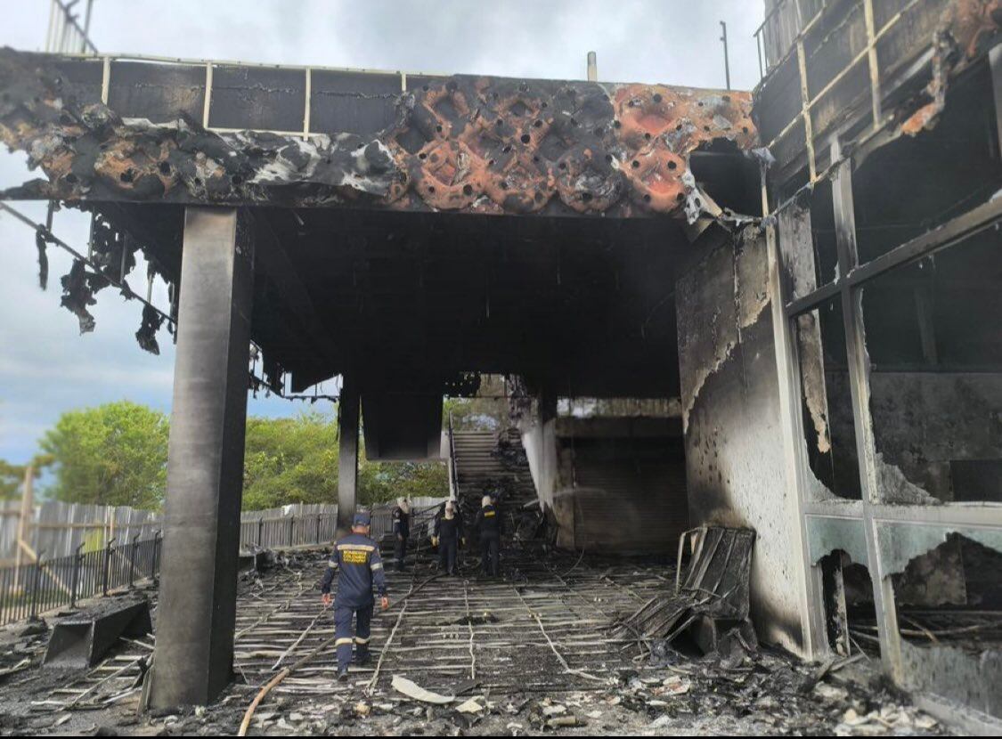 Incendio en el mirador Santo Ecce Homo en Valledupar