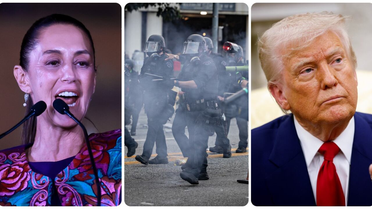 Trump decidió desplegar la Guardia Nacional para contener las protestas