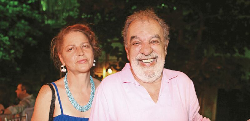 Lula Arango y Poncho Rentería.