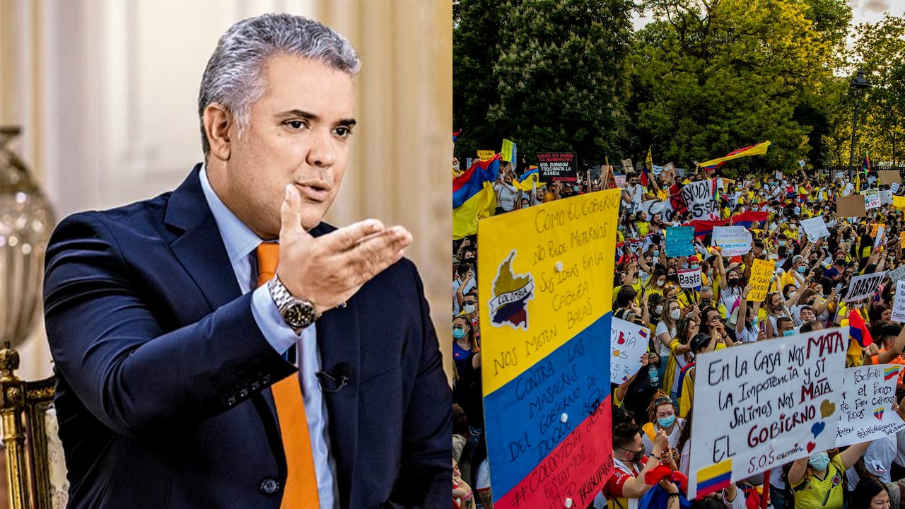 El presidente Iván Duque habló sobre la nueva convocatoria de marchas en Colombia.