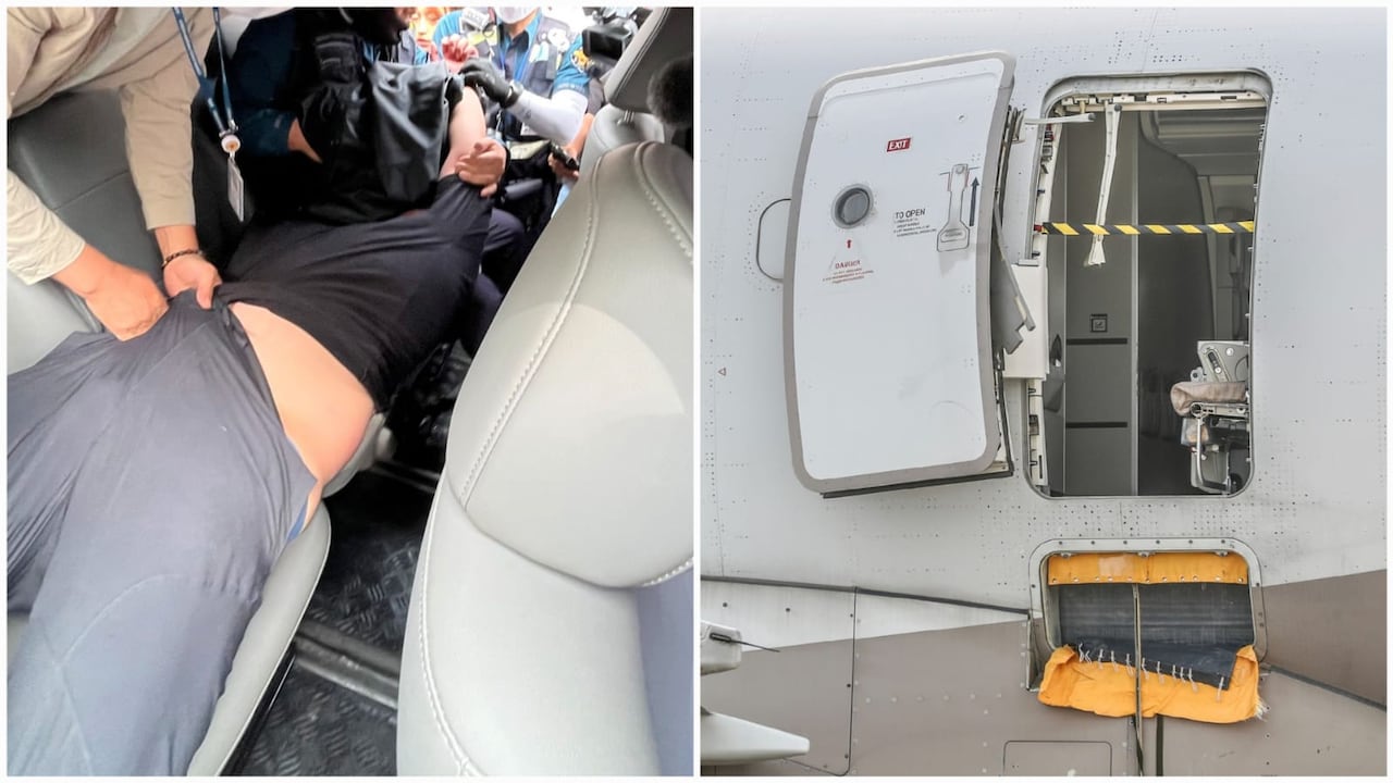 El individuo que abrió la puerta del avión fue detenido y hasta este viernes no habían trascendido cuáles eran las razones de su actuar.