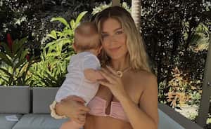 Lucca nació en diciembre de 2021 y es fruto de la relación de Laura Tobón con el economista Álvaro Rodríguez.